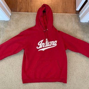 Men's CRIMSON COLOR IU SWEATSHIRT - LARGE SIZE